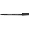 Image de Staedtler Lumocolor Marqueur permanent Lumocolor 318 pointe ogive fine 0.6 mm - Noir