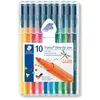 Image de Feutres de coloriage Staedtler Triplus - pochette de 10
