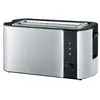 Image de SEVERIN Grille-pain 4 tranches AT 2590, acier inox / noir