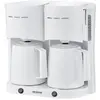 Image de SEVERIN Cafetière électrique duo KA 9314, blanc