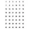 Image de HERMA stickers chiffres 1-540, diamètre: 8 mm, blanc