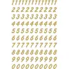 Image de HERMA stickers chiffres 0-9, film transparent,