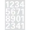 Image de HERMA Stickers chiffres 0-9, film en blanc