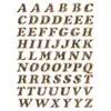 Image de HERMA Lettres adhèsives A-Z, film primastique, or, 8 mm,