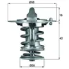 Image de Thermostat d'eau MAHLE TX 83 76D