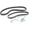 Image de Jeu de courroies trapézoïdales à nervures CONTINENTAL 6PK1019 ELAST T1