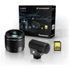 Image de Lumix G Filmmaker Accessory Pack - Lumix G 25mm f/1.7 + Micro Sennheiser MKE200 + Carte SD 32Go