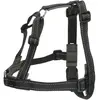 Image de Harnais pour chien d'entraînement Trixie Lead'n'Walk Soft Noir S/M 13055