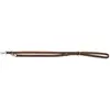 Image de Laisse pou chien réglabe cuir ciré et vieilli Heartbeat Trixie Rustic Marron L/XL 19003