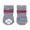 Image de Chaussettes pour chien - TRIXIE - XXS-XS - Anti-dérapantes - Coton - Gris en occasion ou reconditionné