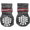 Image de Chaussettes pour chien anti-dérapantes Trixie Gris 2XS/XS 19500
