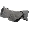 Image de Peignoir de bain pour chien en tissu éponge Trixie Gris XL 23575