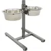Image de Gamelle pour chiens en acier inoxydable/métal Trixie Argenté TU 24921