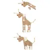 Image de Jouet peluche pour chien girafe Trixie Beige 50 cm 33418