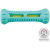 Image de Jouet pour chien en caoutchouc naturel Trixie Denta Fun os Vert TU 34847
