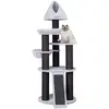 Image de Arbre à chat Trixie Tulio XXL Gris 78x78x203 cm 44717