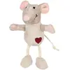 Image de Jouet peluche pour chat souris Trixie Beige TU 45579