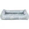Image de Panier pour chien carré Trixie Jimmy Look Gris 105×75 cm 377024