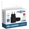 Image de ANSMANN Chargeur USB Home Charger HC218PD, 2x port USB, noir