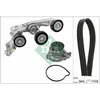 Image de Pompe à eau + jeu de courroie trapézoïdale à nervures INA 529 0148 30