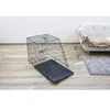 Image de Cage de transport pour chien 2 portes Kerbl Noir 76x54x64 cm 81367