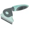 Image de Brosse pour chien pelage Kerbl Vert 15x7,5 cm 80068