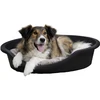 Image de Lit pour chien plastique recyclé Kerbl Dreamer Noir 95x70x29 cm 80432