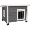 Image de Abri pour chat Kerbl Rustica Gris 57x45x43 cm 80991