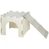 Image de Château pour rongeurs avec rampe Kerbl Beige 53x28x25 cm 81826