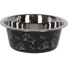 Image de Gamelle pour chien en acier inoxydable Kerbl Noir 1800 ml 80554