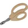 Image de Ciseaux coupe-griffe Kerbl MagicBrush Doré 10x6,5 cm 80140