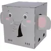 Image de Maison griffoir pour chat - Elefant Kerbl Gris 35x35x39 cm 80978
