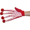 Image de Gant à jouer pour chat avec bruitage Kerbl Till Rouge 33 cm 82610