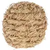 Image de Balle en herbe pour rongeurs comestible Kerbl Beige 13 cm 82768