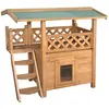 Image de Abri pour chat Kerbl Lodge Marron 77x50x73 cm 82790