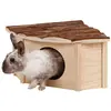 Image de Cabane d'angle pour rongeurs Kerbl Nature Beige 31x31x20 cm 82863