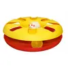 Image de Jouet pour chat plastique Kerbl Racing Wheel Jaune 24 cm 84216