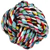 Image de Balle nouée pour chien coton Kerbl (x1) Bleu 15 cm 84568