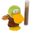 Image de Jouet peluche pour chat canard avec catnip Kerbl (x1) Multicolore 9 cm 81659