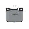 Image de Jeu de plaquettes de frein TEXTAR 2039204, avant