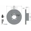 Image de Disque de frein TEXTAR 92020400 avant, ventilé, 1 pièce