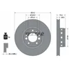 Image de Disque de frein TEXTAR 92070900 avant, ventilé, 1 pièce