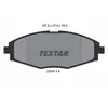 Image de Jeu de plaquettes de frein TEXTAR 2324102, avant