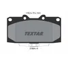 Image de Jeu de plaquettes de frein TEXTAR 2185401, avant
