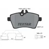 Image de Jeu de plaquettes de frein TEXTAR 2407702, avant