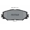 Image de Jeu de plaquettes de frein TEXTAR 2433601, avant