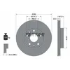 Image de Disque de frein TEXTAR 92156600 avant, ventilé, 1 pièce
