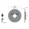 Image de Disque de frein TEXTAR 92055003