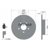 Image de Disque de frein TEXTAR 92133703 arrière, plein, 1 pièce