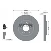 Image de Disque de frein TEXTAR 92177803 avant, ventilé, 1 pièce
